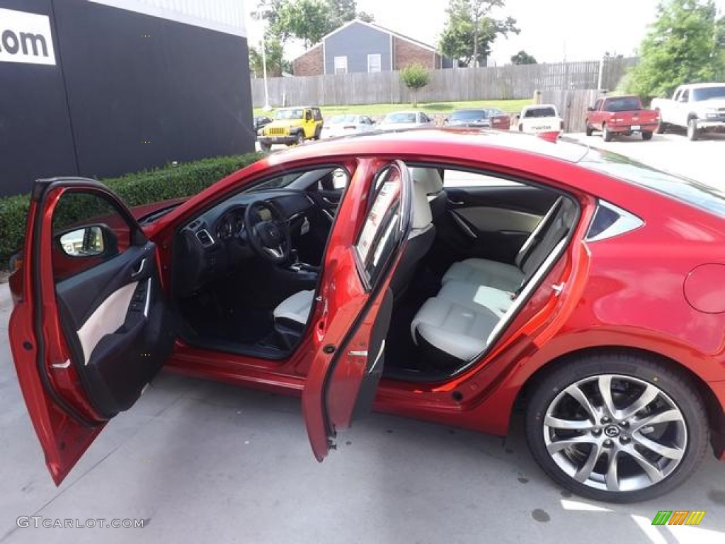 2014 MAZDA6 Grand Touring - Soul Red Mica / Sand photo #10