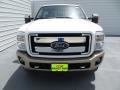 White Platinum Tri-Coat - F250 Super Duty King Ranch Crew Cab 4x4 Photo No. 8