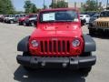 2013 Flame Red Jeep Wrangler Sport 4x4  photo #3