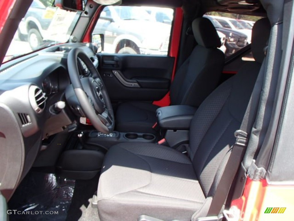 2013 Wrangler Sport S 4x4 - Rock Lobster Red / Black photo #11