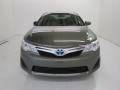 2013 Cypress Green Metallic Toyota Camry Hybrid LE  photo #2