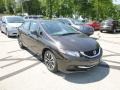 Kona Coffee Metallic - Civic EX Sedan Photo No. 1