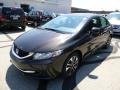 Kona Coffee Metallic - Civic EX Sedan Photo No. 7