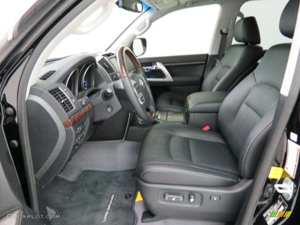 Black Interior 2013 Toyota Land Cruiser Standard Land Cruiser Model Photo #82556536