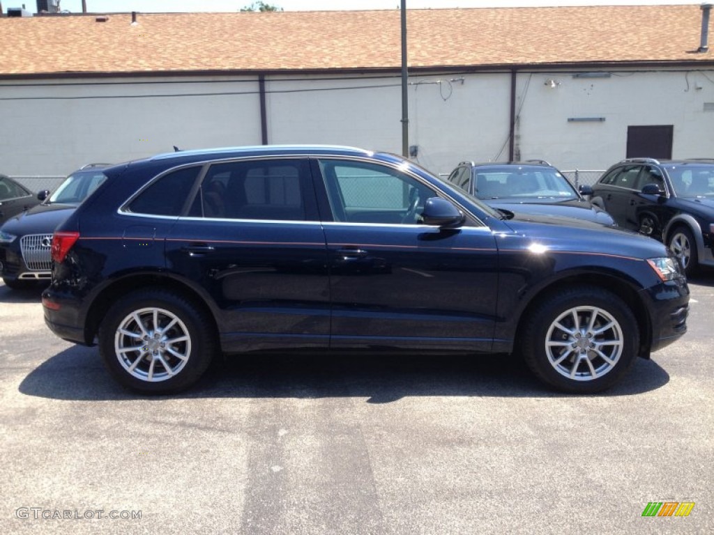 Deep Sea Blue Pearl Effect 2011 Audi Q5 2.0T quattro Exterior Photo #82556644