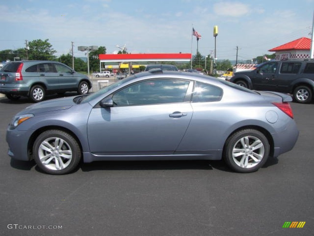 2012 Altima 2.5 S Coupe - Ocean Gray / Charcoal photo #8