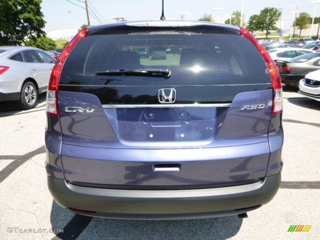 2013 CR-V EX AWD - Twilight Blue Metallic / Gray photo #4