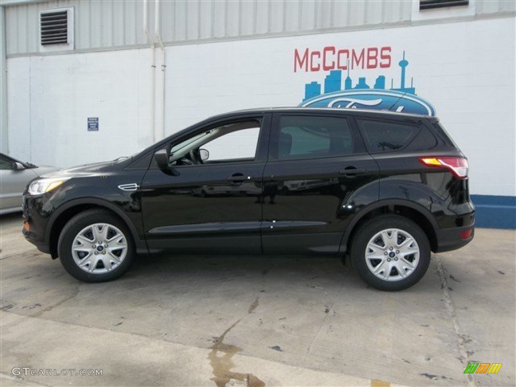 2013 Escape S - Tuxedo Black Metallic / Charcoal Black photo #2