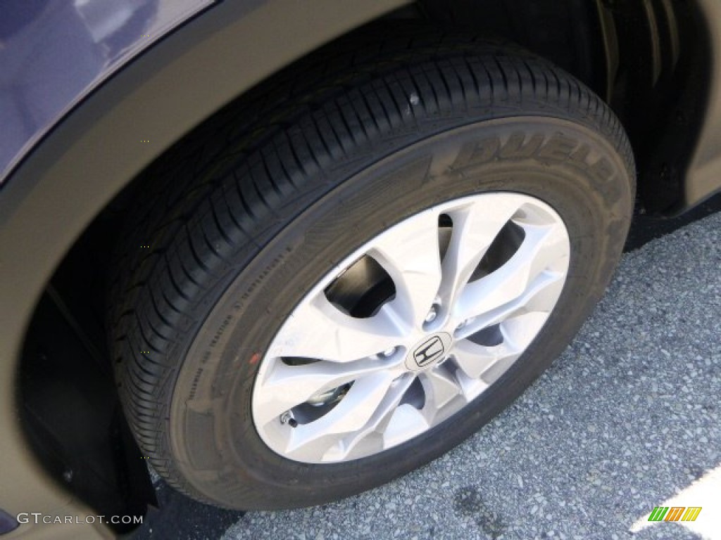 2013 CR-V EX AWD - Twilight Blue Metallic / Gray photo #9