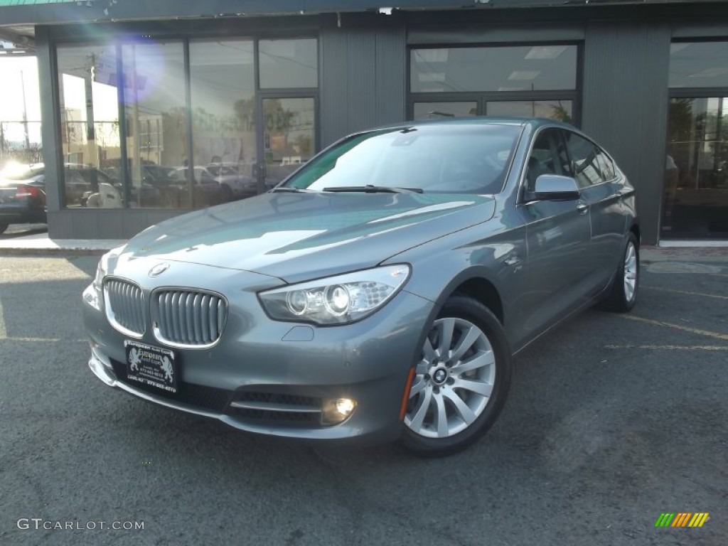 2010 5 Series 550i xDrive Gran Turismo - Space Grey Metallic / Black photo #1