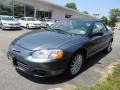 Steel Blue Pearl 2002 Chrysler Sebring LX Convertible Exterior