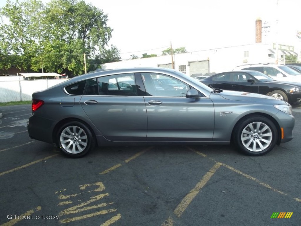 Space Grey Metallic 2010 BMW 5 Series 550i xDrive Gran Turismo Exterior Photo #82558525