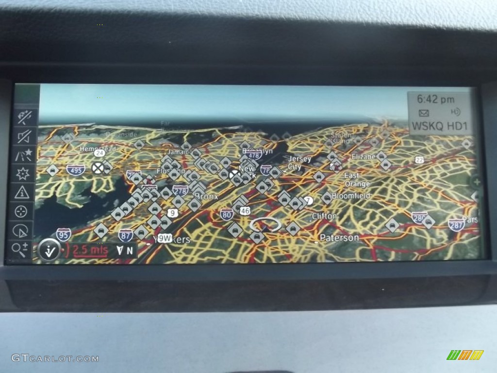 2010 BMW 5 Series 550i xDrive Gran Turismo Navigation Photo #82558900