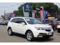 2010 Aspen White Pearl Acura MDX   photo #1