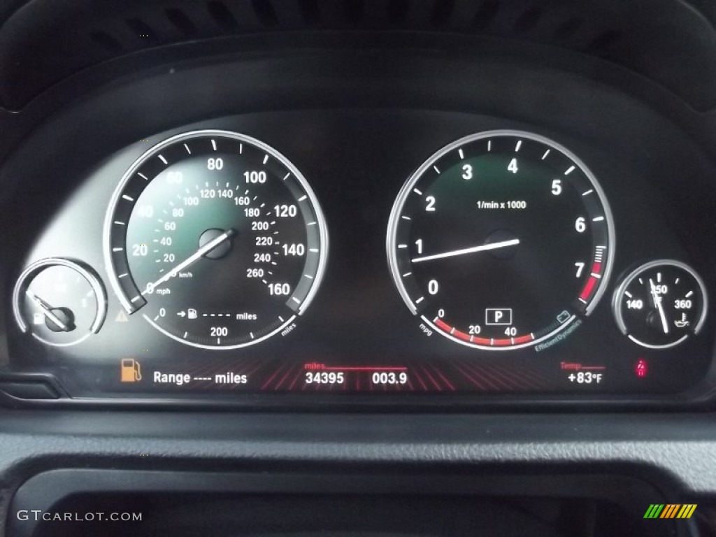 2010 BMW 5 Series 550i xDrive Gran Turismo Gauges Photo #82559168