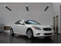 Moonlight White 2013 Infiniti G 37 Convertible Exterior