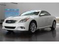 Moonlight White 2013 Infiniti G 37 Convertible Exterior