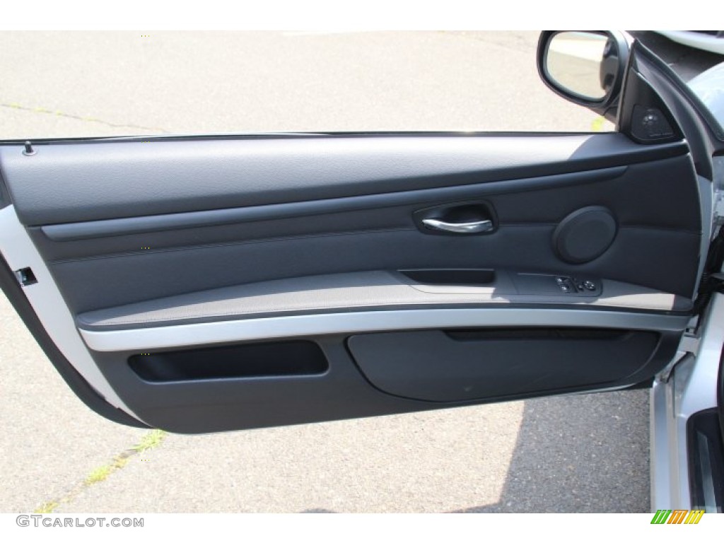 2013 3 Series 328i xDrive Coupe - Titanium Silver Metallic / Black photo #9