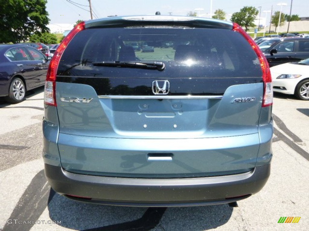 2013 CR-V EX AWD - Mountain Air Metallic / Beige photo #4