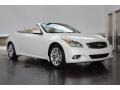 Moonlight White 2013 Infiniti G 37 Convertible Exterior