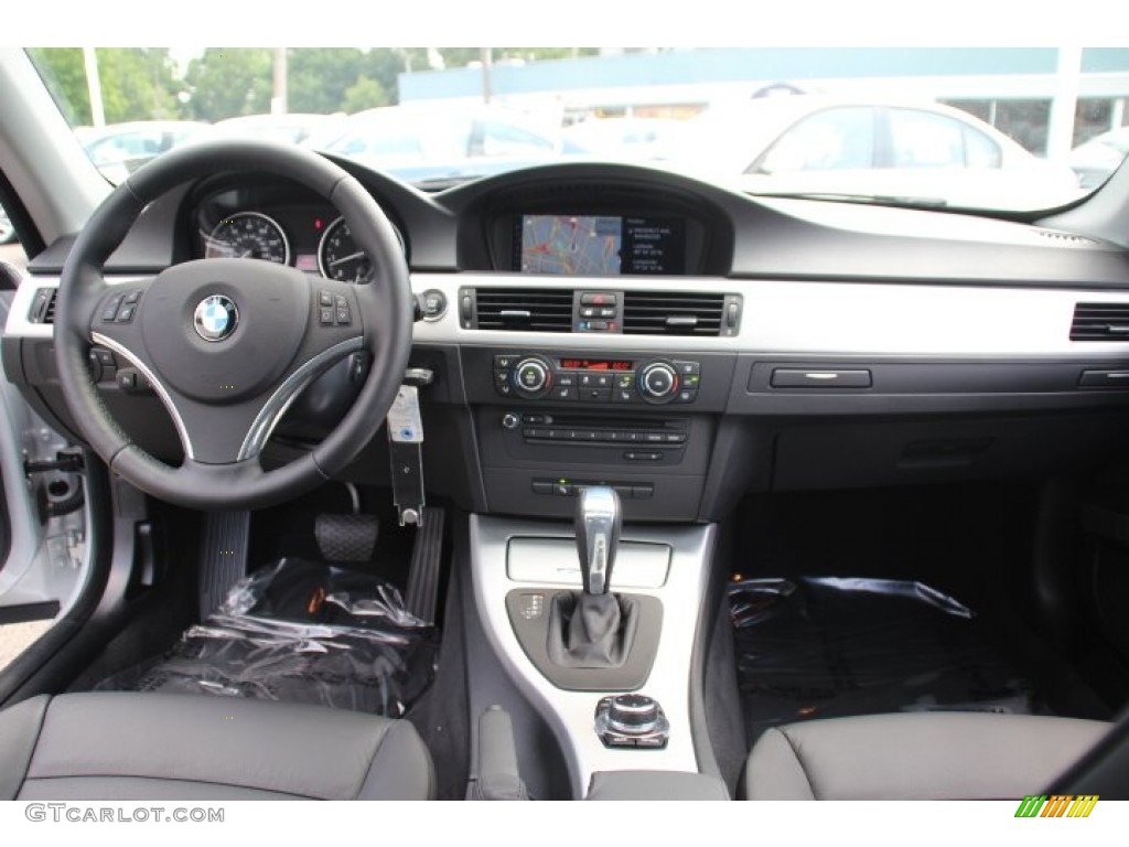 2013 3 Series 328i xDrive Coupe - Titanium Silver Metallic / Black photo #13