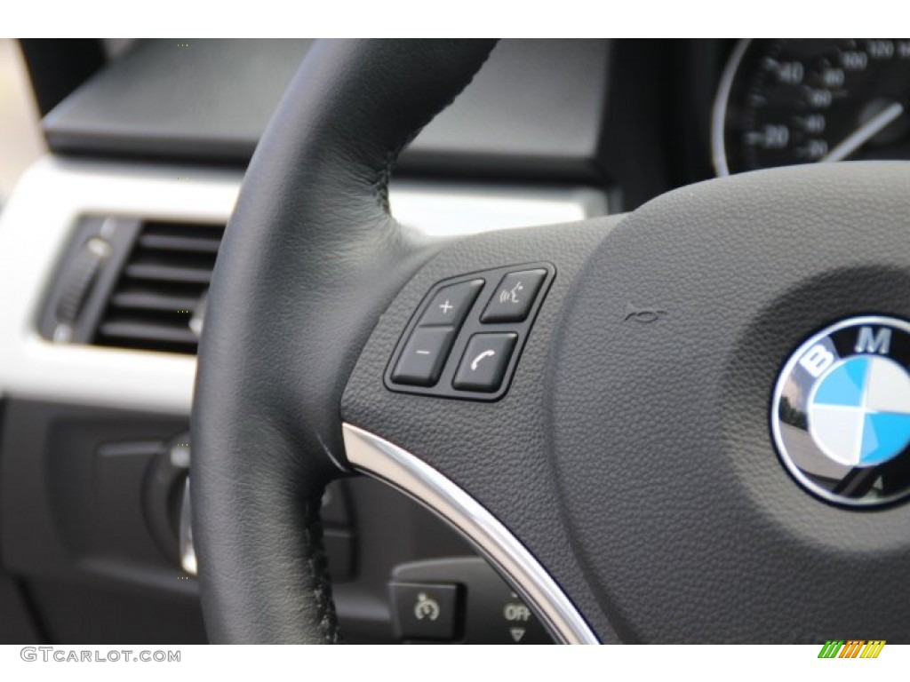 2013 3 Series 328i xDrive Coupe - Titanium Silver Metallic / Black photo #17