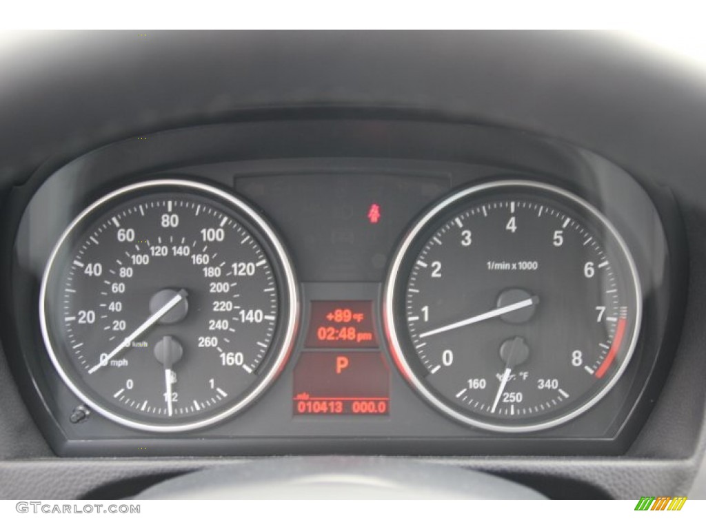 2013 BMW 3 Series 328i xDrive Coupe Gauges Photo #82560304