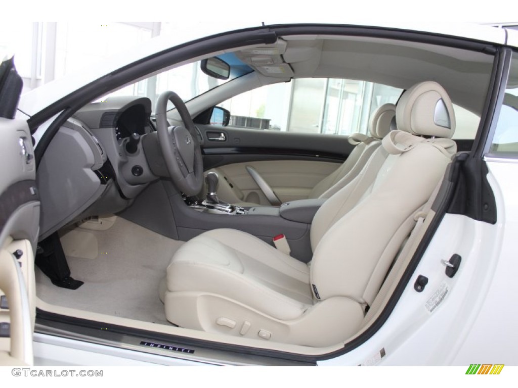 Wheat Interior 2013 Infiniti G 37 Convertible Photo #82560408