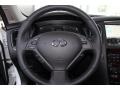 2013 Infiniti EX Graphite Interior Steering Wheel Photo