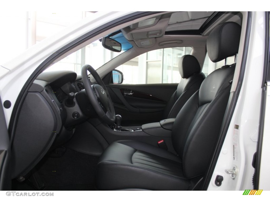 Graphite Interior 2013 Infiniti EX 37 Journey Photo #82561257