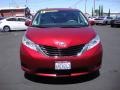 2012 Salsa Red Pearl Toyota Sienna LE  photo #2