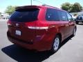 2012 Salsa Red Pearl Toyota Sienna LE  photo #7