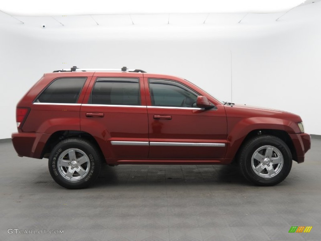 Red Rock Crystal Pearl 2007 Jeep Grand Cherokee Overland Exterior Photo #82562491