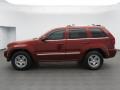  2007 Grand Cherokee Overland Red Rock Crystal Pearl