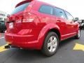 2013 Brilliant Red Tri-Coat Pearl Dodge Journey American Value Package  photo #7