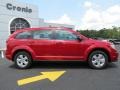 2013 Brilliant Red Tri-Coat Pearl Dodge Journey American Value Package  photo #8