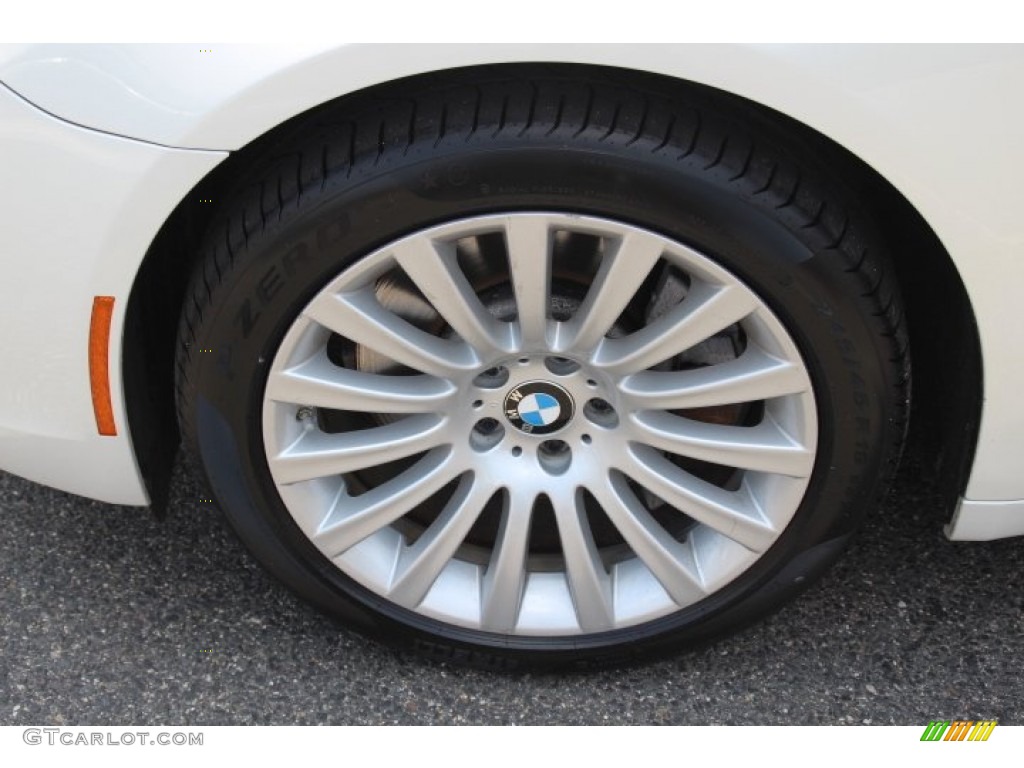2011 7 Series 750Li xDrive Sedan - Mineral White Metallic / Saddle/Black Nappa Leather photo #34