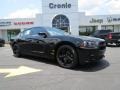 2013 Pitch Black Dodge Charger R/T Road & Track  photo #1