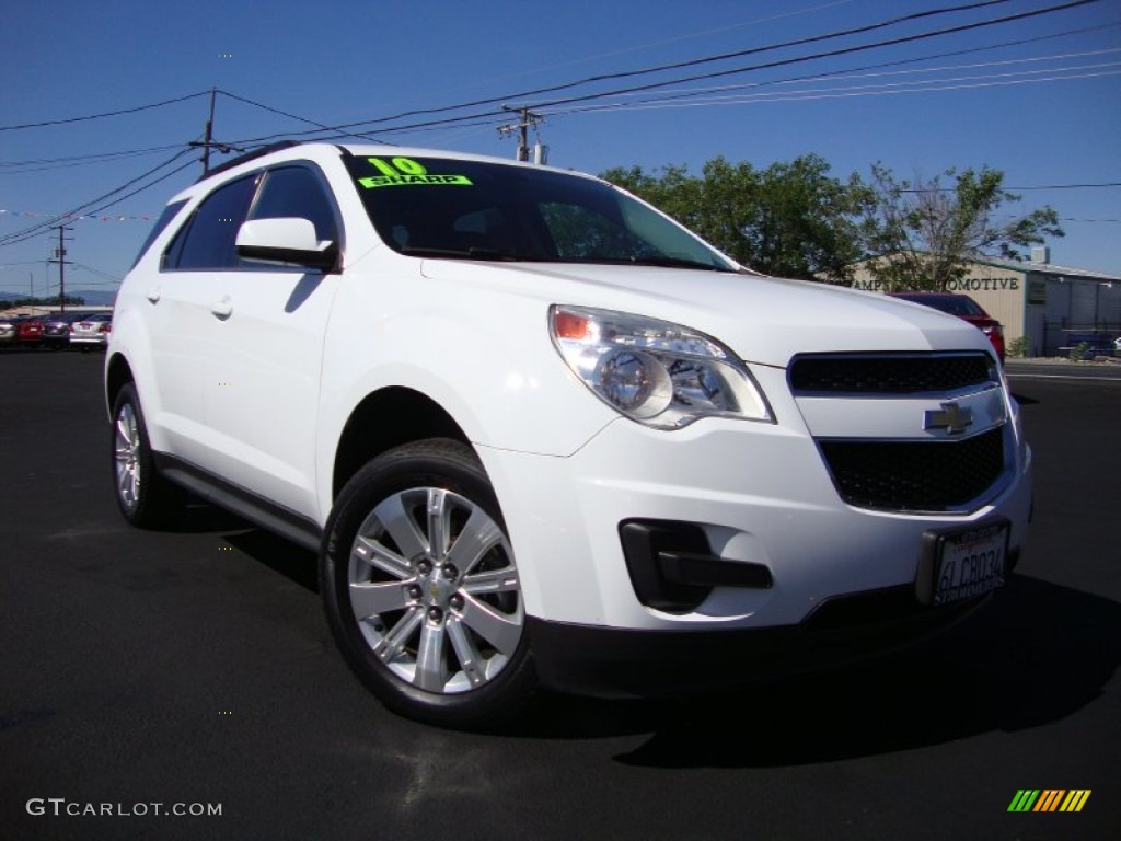 Summit White 2010 Chevrolet Equinox LT AWD Exterior Photo #82564762