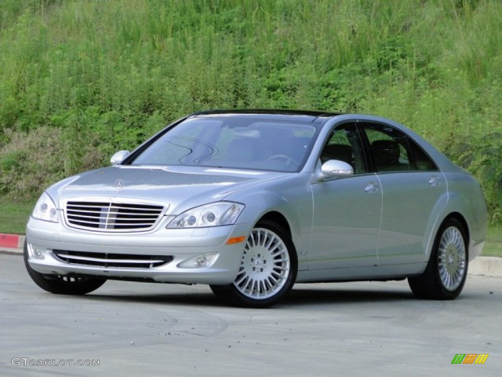 2007 S 600 Sedan - Iridium Silver Metallic / Grey/Dark Grey photo #1