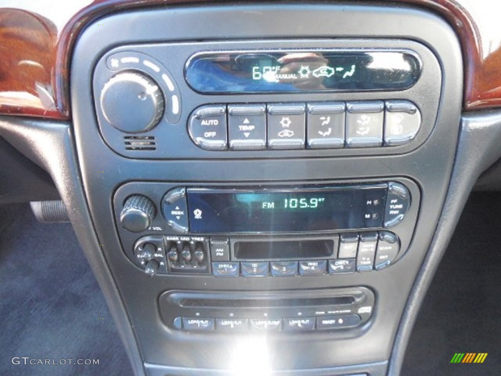 2001 300 M Sedan - Black / Dark Slate Gray photo #13