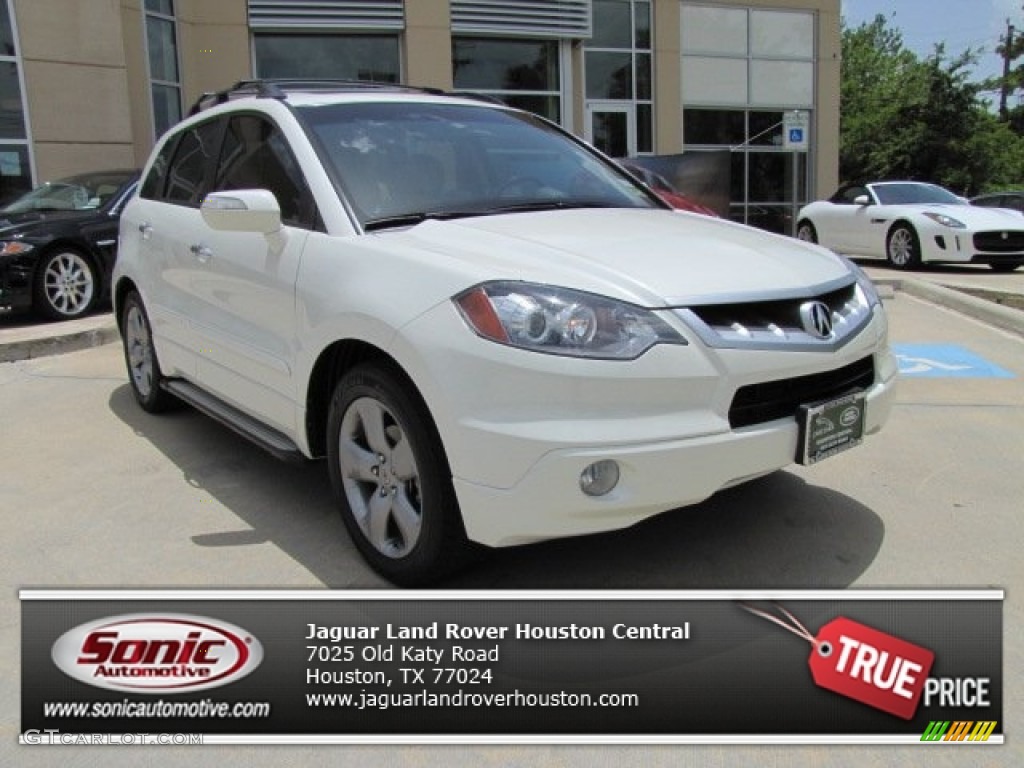 2008 RDX Technology - White Diamond Pearl / Taupe photo #1