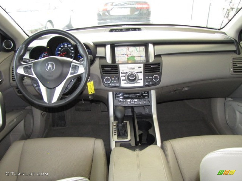 2008 Acura RDX Technology Taupe Dashboard Photo #82566996