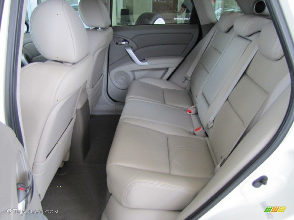 2008 Acura RDX Technology Rear Seat Photo #82567024
