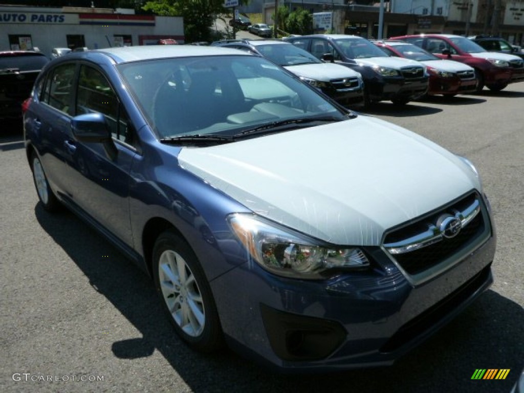 2013 Impreza 2.0i Premium 5 Door - Marine Blue Pearl / Black photo #6