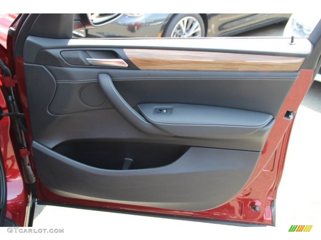 2013 X3 xDrive 28i - Vermillion Red Metallic / Black photo #25