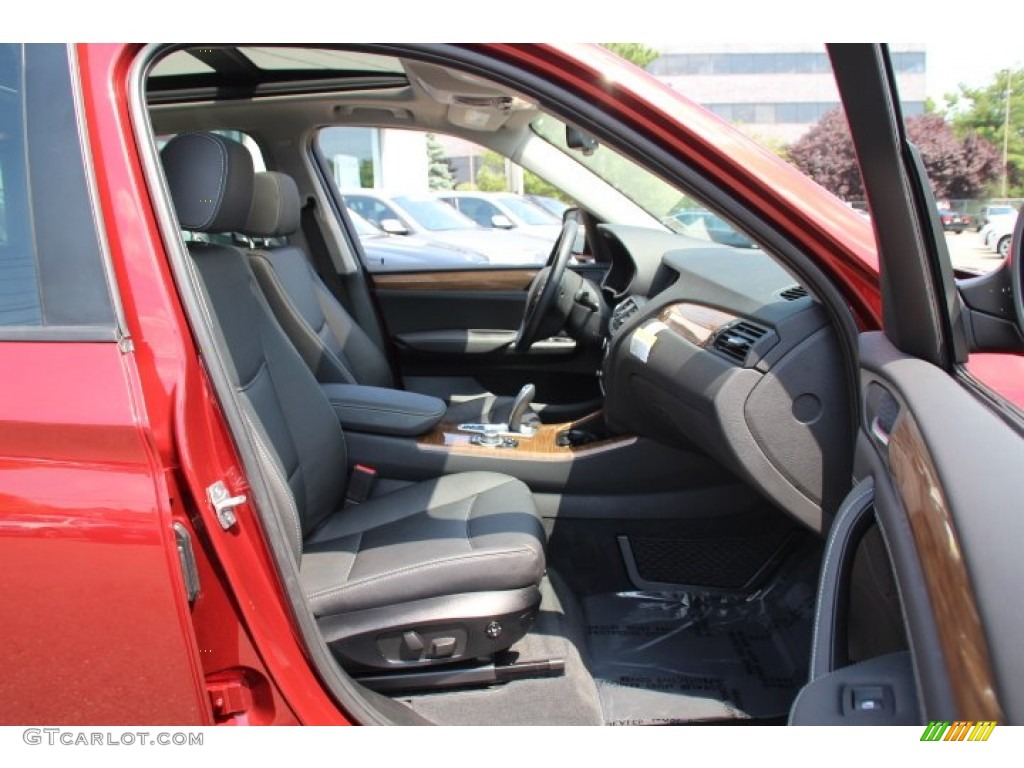 2013 X3 xDrive 28i - Vermillion Red Metallic / Black photo #27