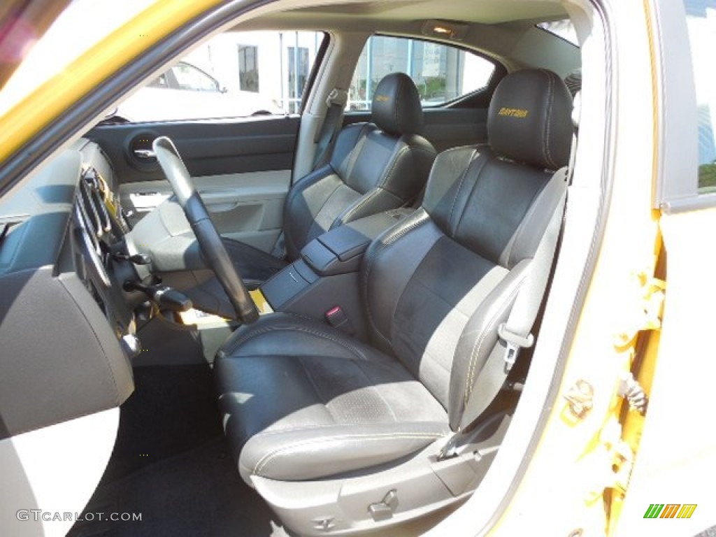 2006 Charger R/T - Top Banana Yellow / Dark Slate Gray/Light Graystone photo #9