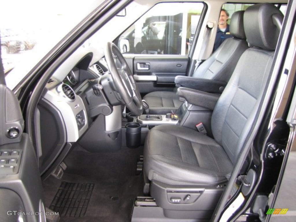 2008 LR3 V8 SE - Java Black Pearlescent / Ebony Black photo #3