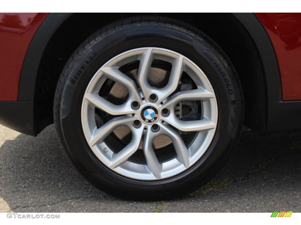 2013 X3 xDrive 28i - Vermillion Red Metallic / Black photo #31